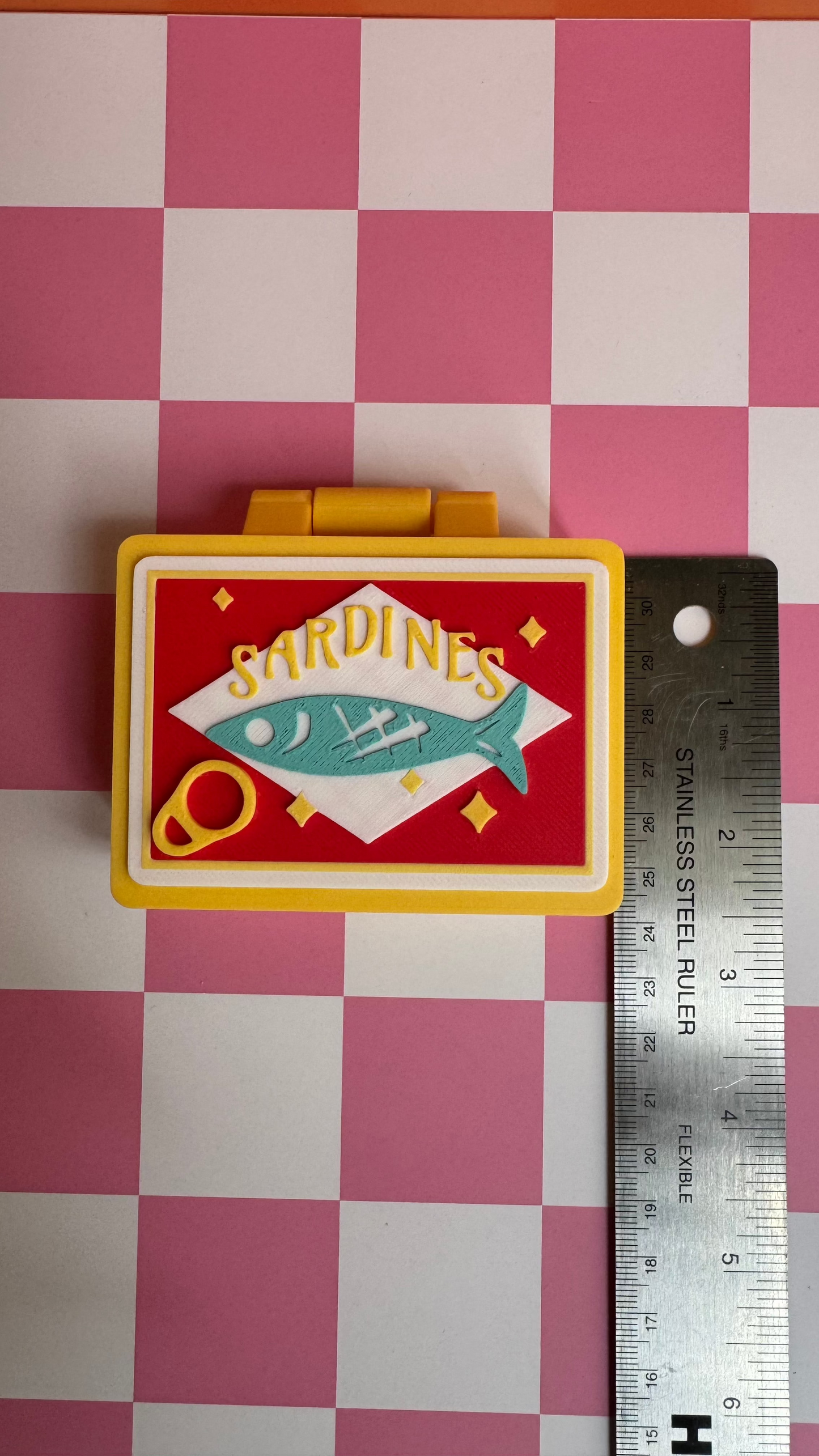 Retro Sardine Tin