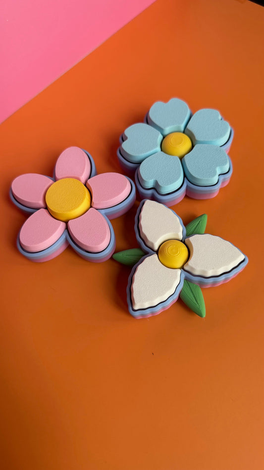 Flower Clickers and spinners