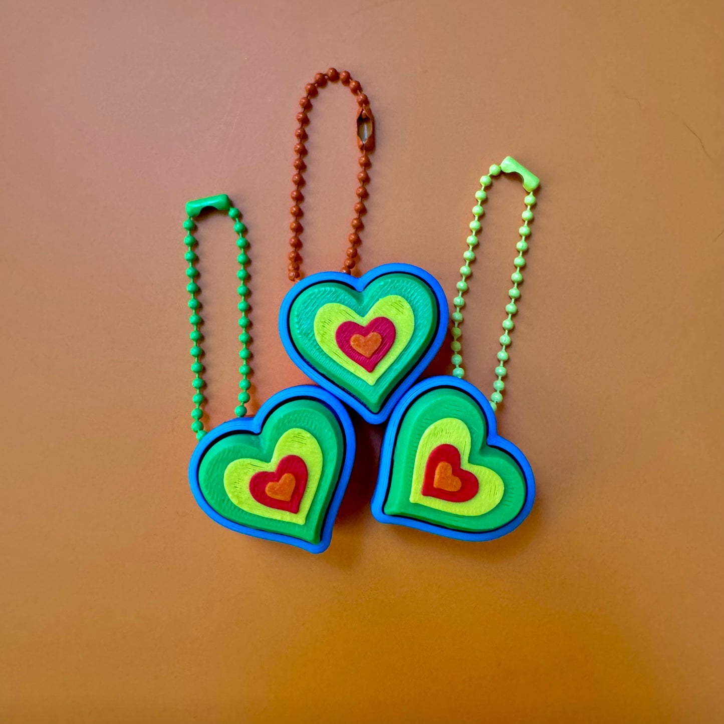 Rainbow Heart Clicker (3-pack)