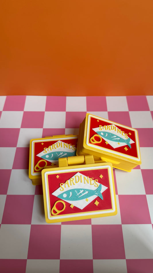 Retro Sardine Tin