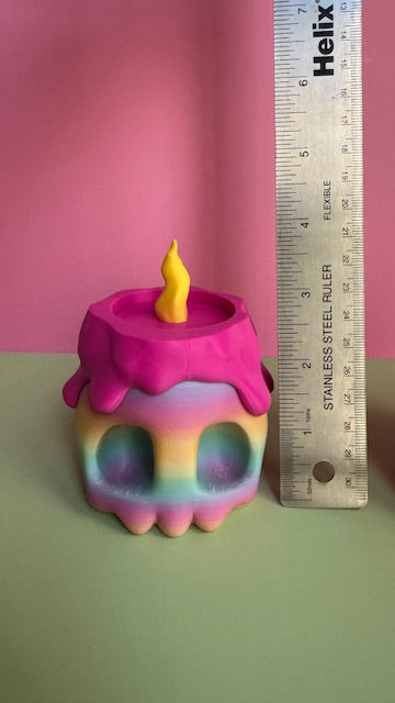 Skull Candle Jar