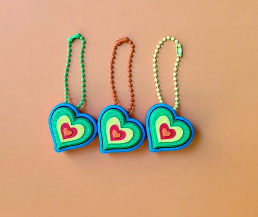 Rainbow Heart Clicker (3-pack)